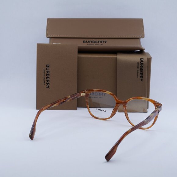 🕶️ New Burberry BE2332 3915 Eyeglasses - Spotted Brown Frame 52mm - Picture 10 of 10